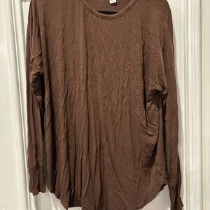 Old Navy Women's Brown Long Sleeve Tunic